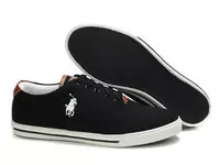 chaussures hommes ralph lauren pas cher sold 2013 prl black white